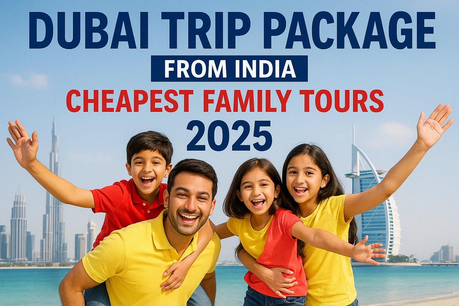 Dubai Trip Package from India: Cheapest Family Tours 2025