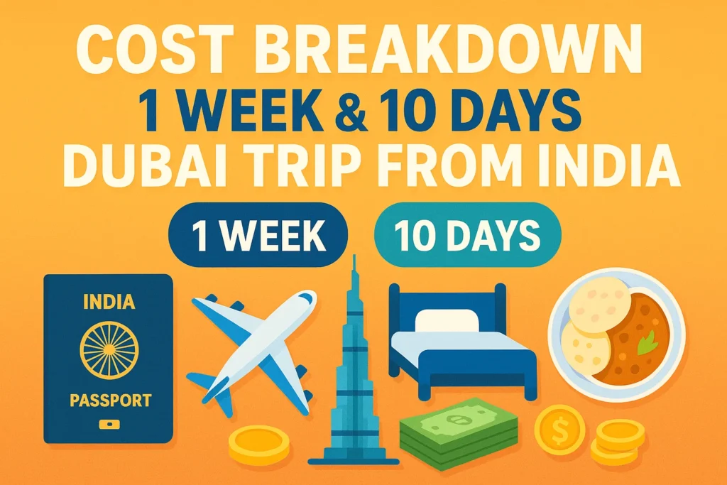 Dubai Trip Package from India