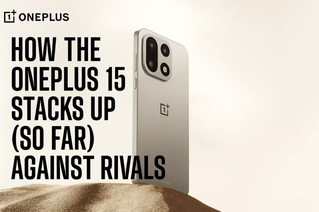 Oneplus 15 launch
