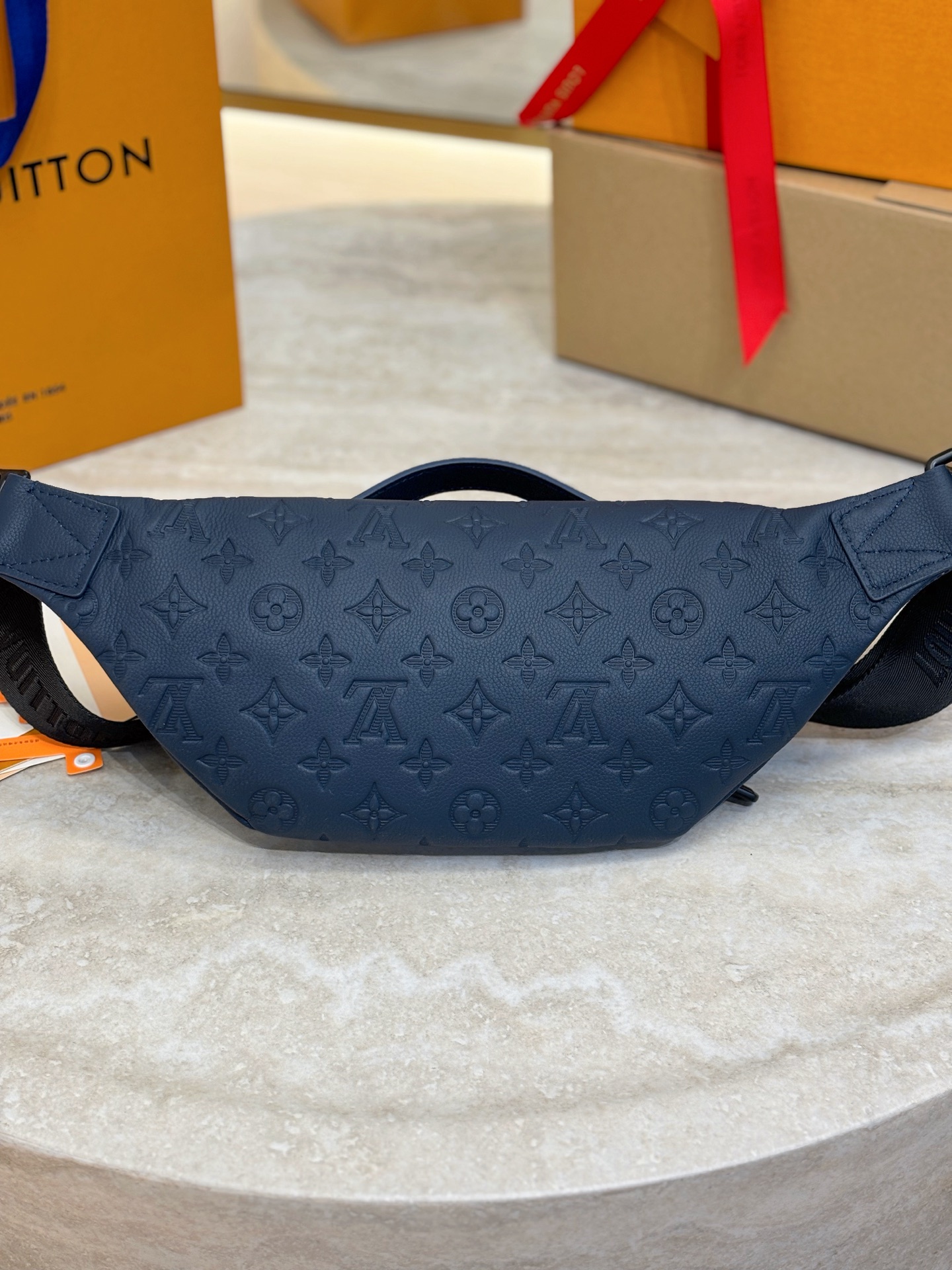 Louis Vuitton Rush Waist Bag M14784 in Blue