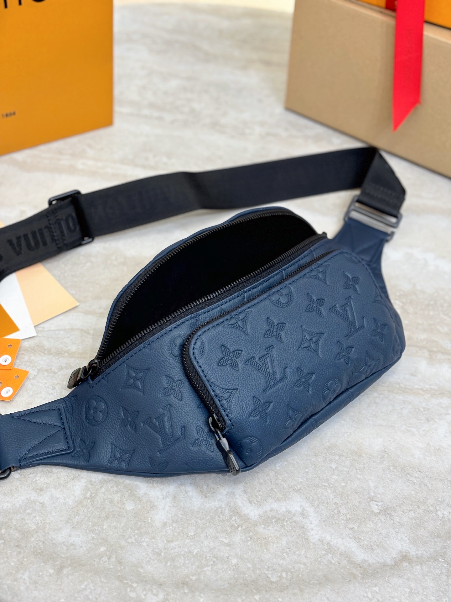 Louis Vuitton Rush Waist Bag M14784 in Blue