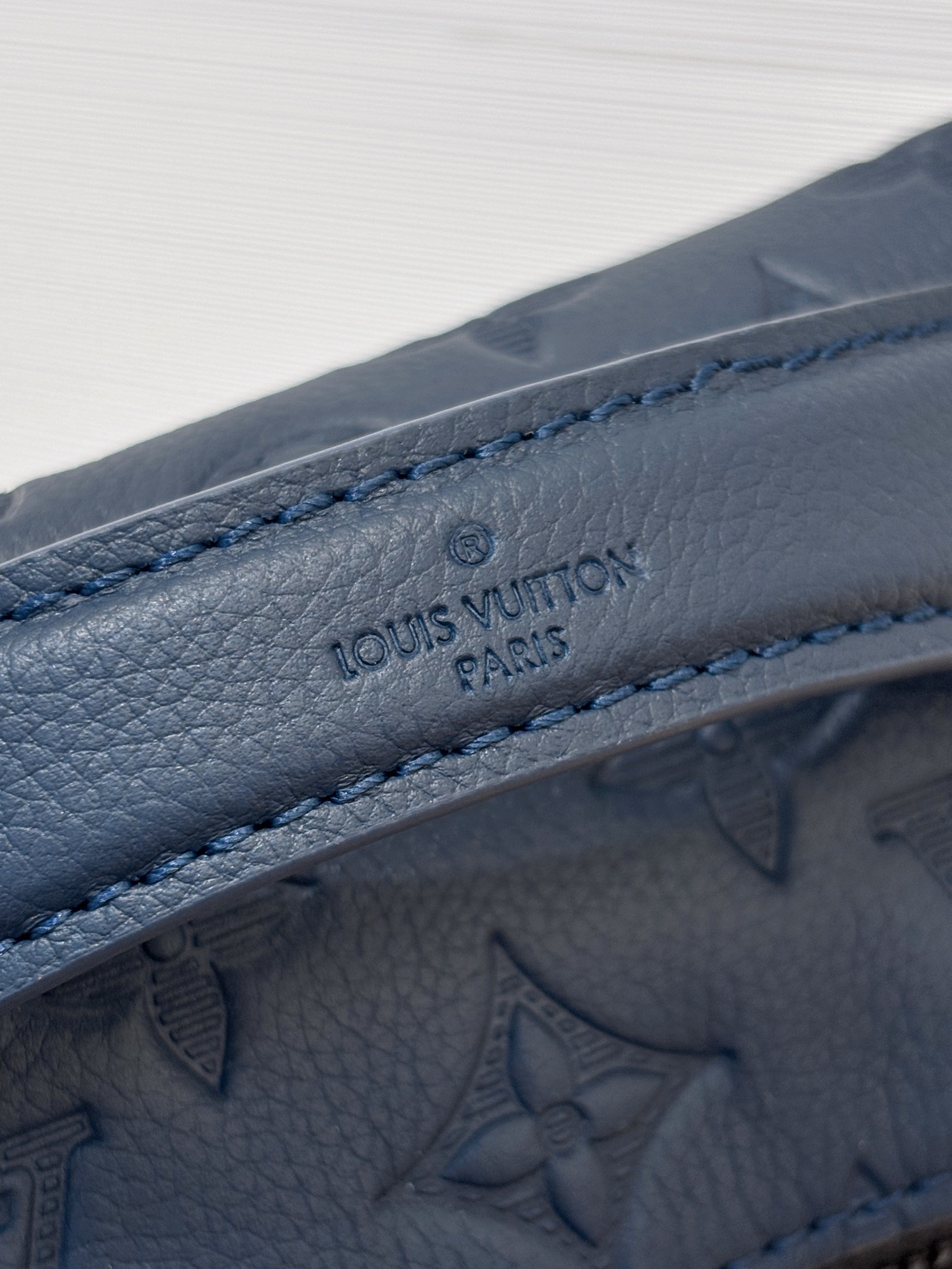 Louis Vuitton Rush Waist Bag M14784 in Blue