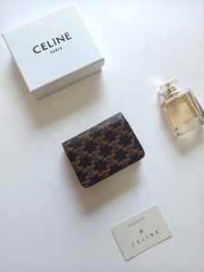 Celine Triomphe Card Holder 10K623