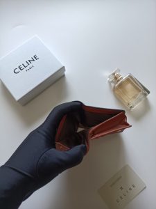 Celine Triomphe Card Holder 10K623