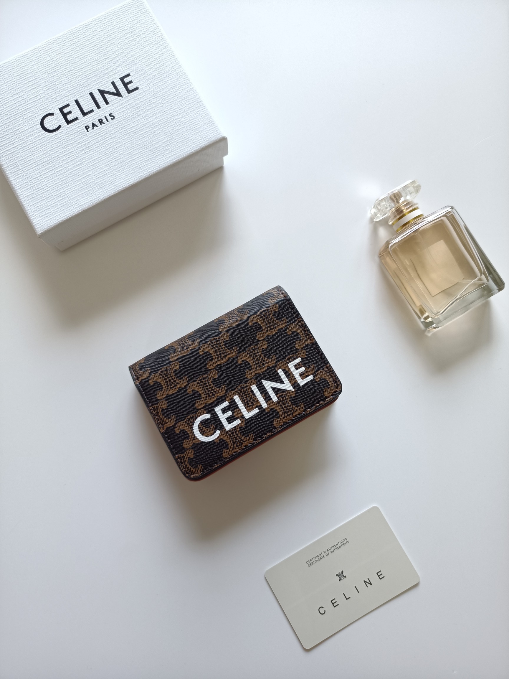 Celine Triomphe Card Holder 10K623