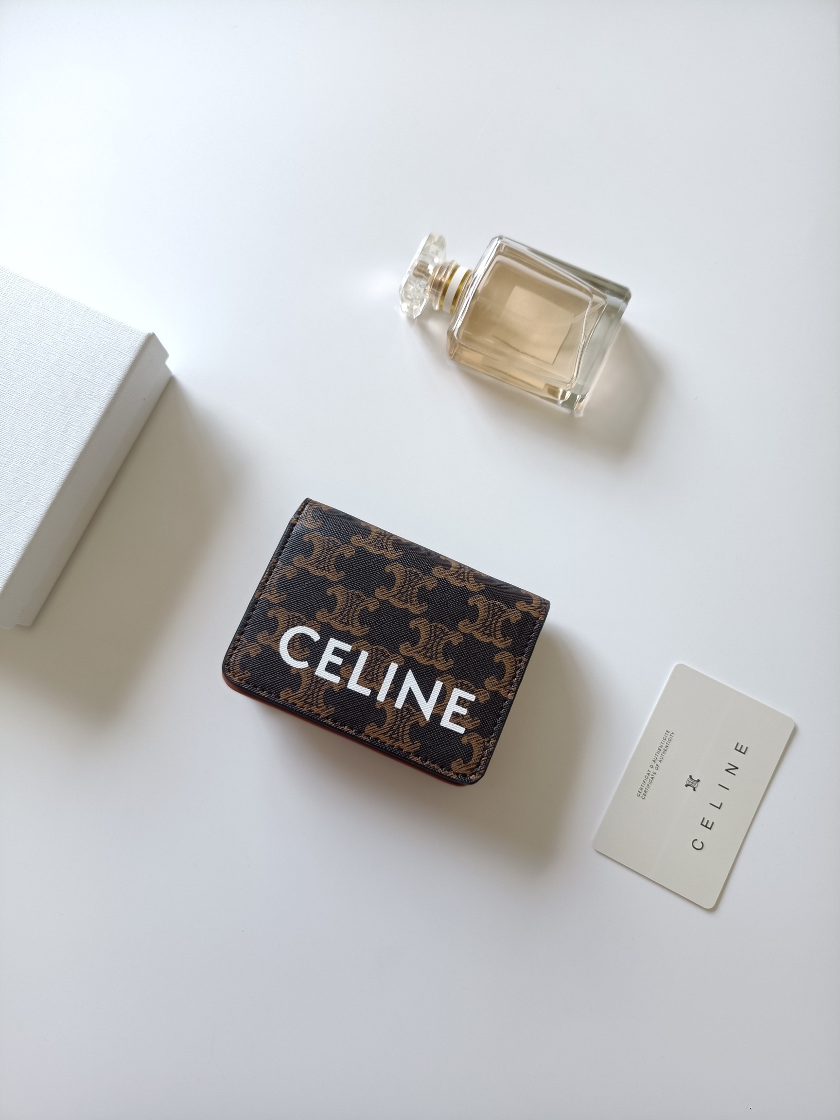 Celine Triomphe Card Holder 10K623