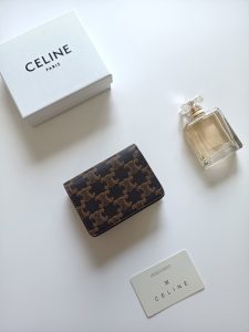 Celine Triomphe Card Holder 10K623