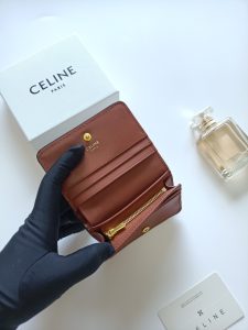 Celine Triomphe Card Holder 10K623
