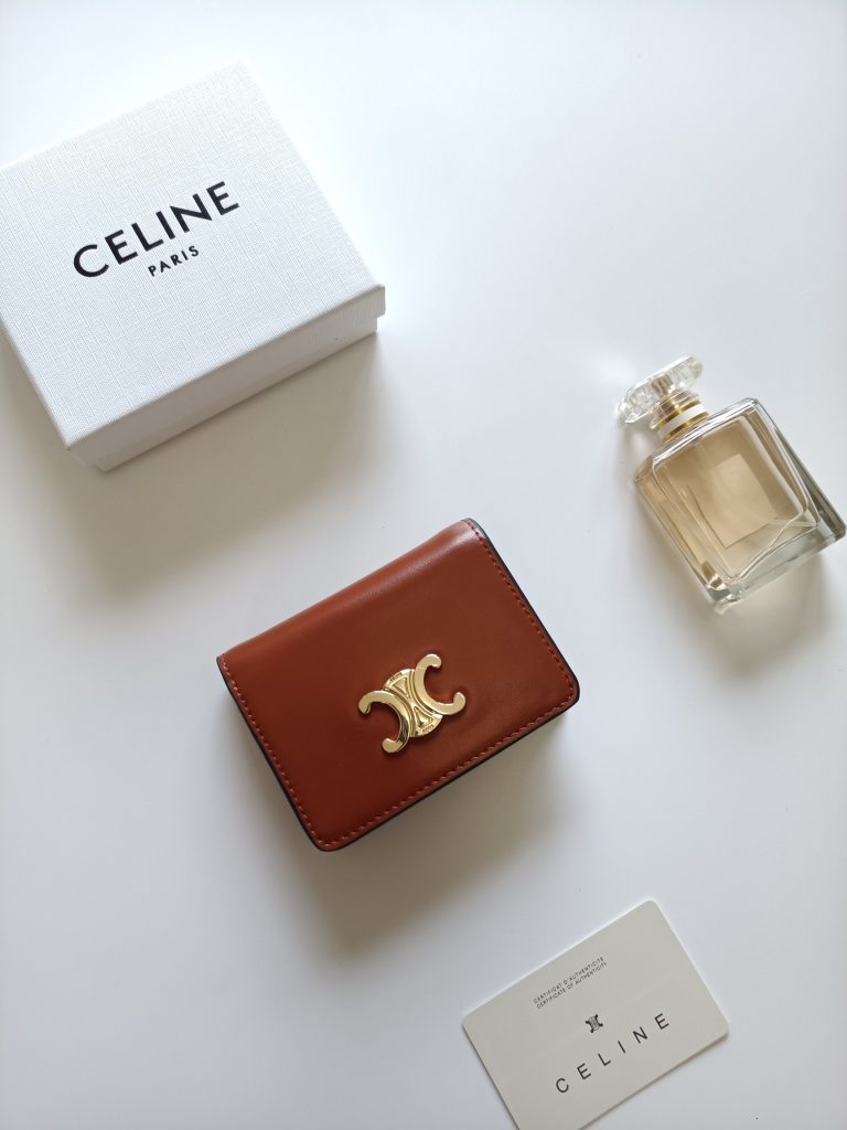 Celine Triomphe Card Holder 10K623