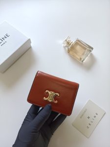 Celine Triomphe Card Holder 10K623