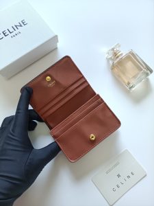 Celine Triomphe Card Holder 10K623