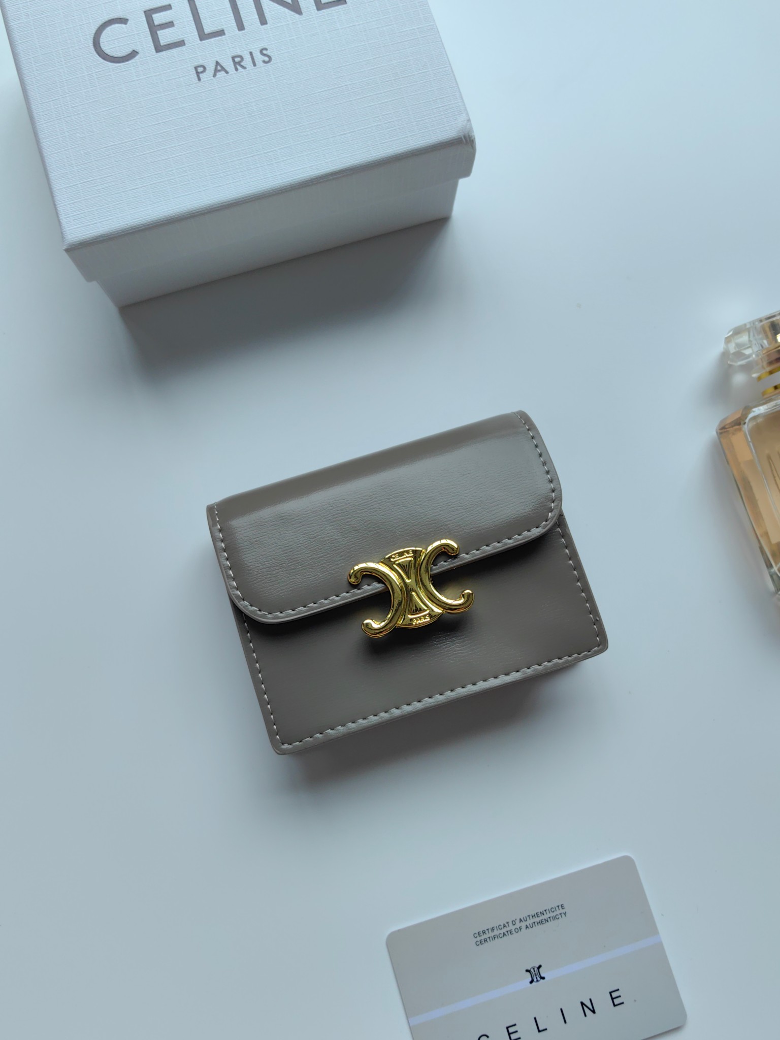 Celine Triomphe Card Holder 10N063