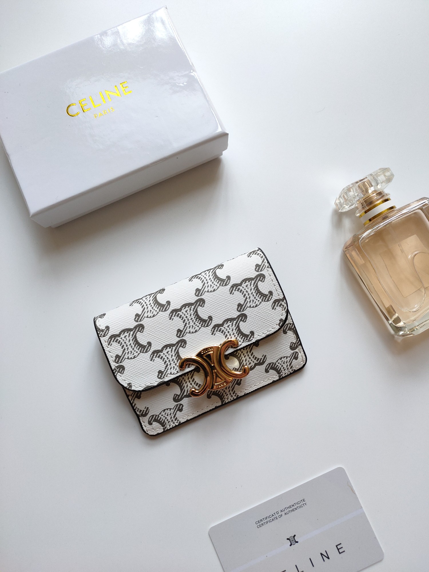 Celine Triomphe Card Holder 101582