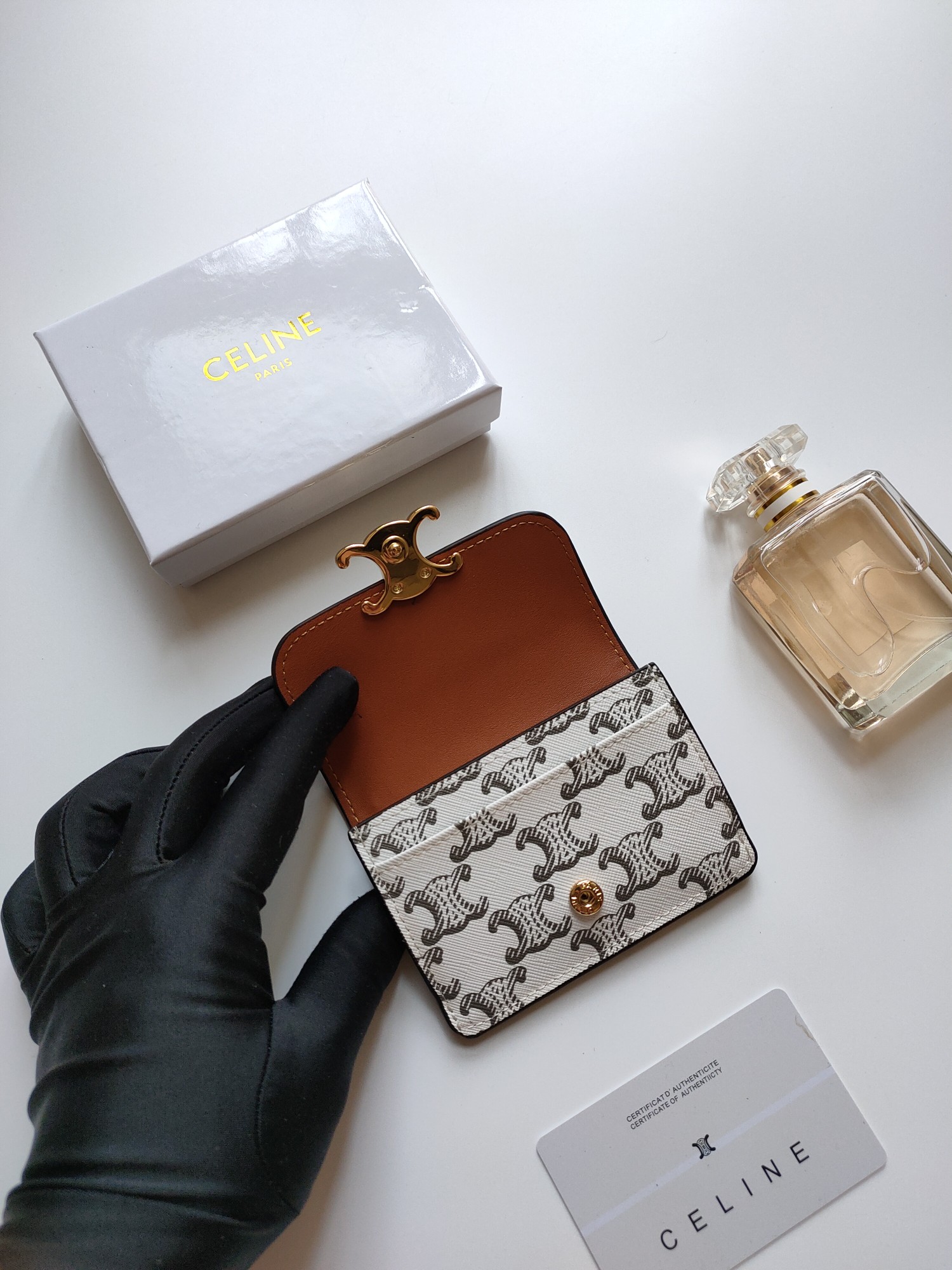 Celine Triomphe Card Holder 101582