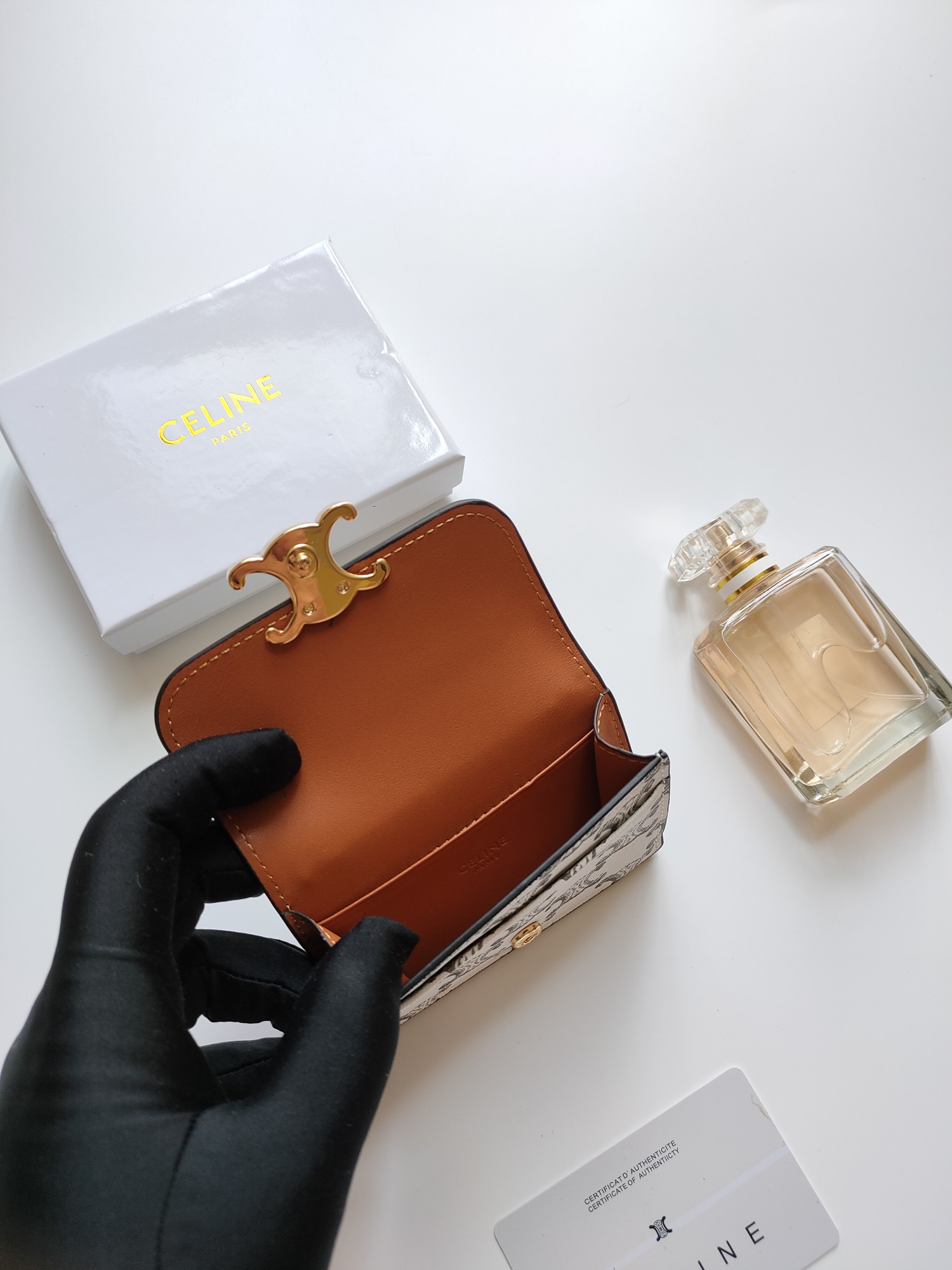 Celine Triomphe Card Holder 101582