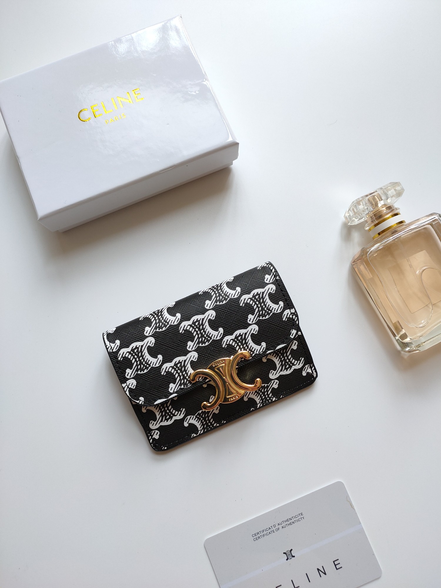 Celine Triomphe Card Holder 101582