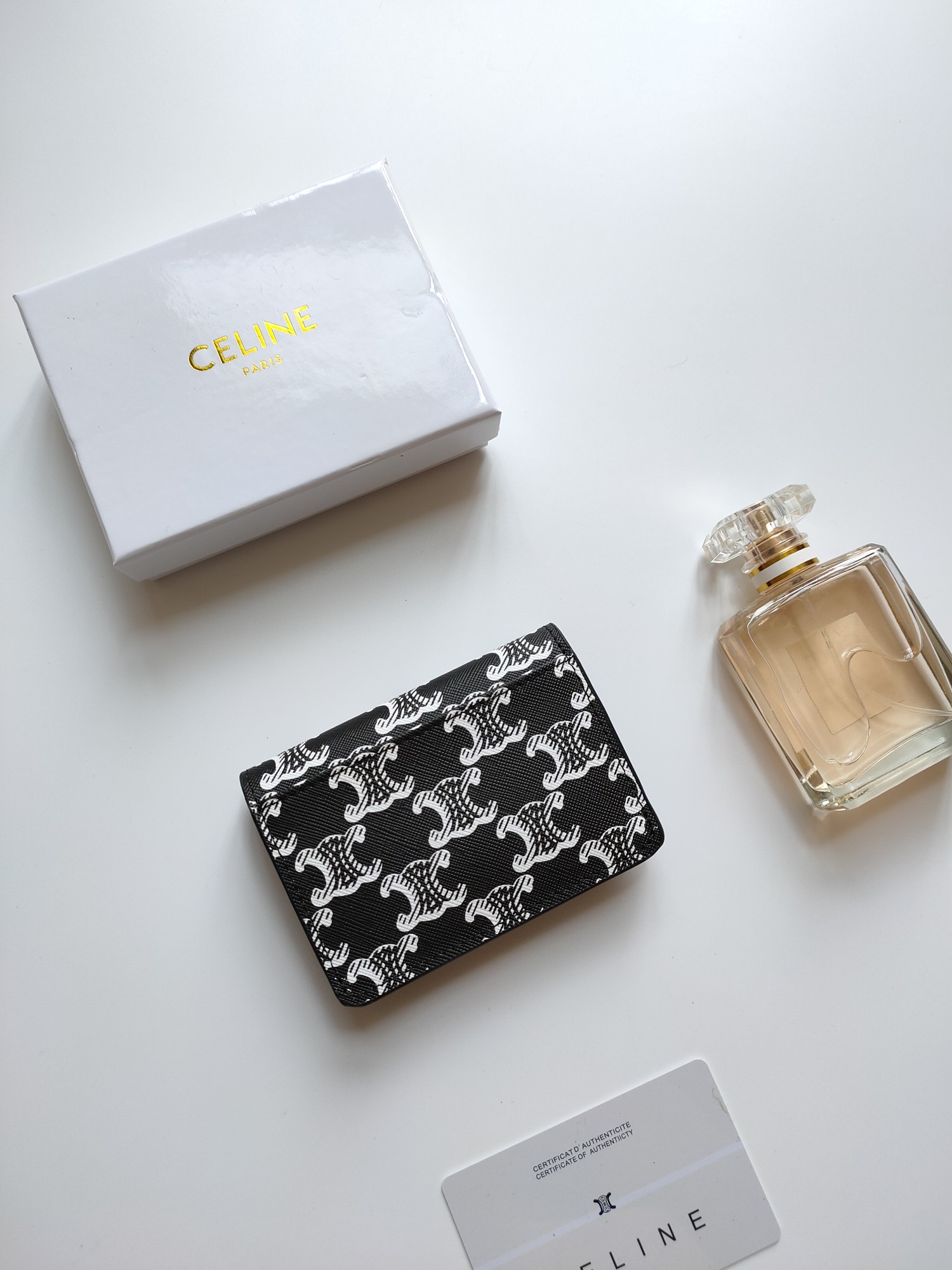 Celine Triomphe Card Holder 101582