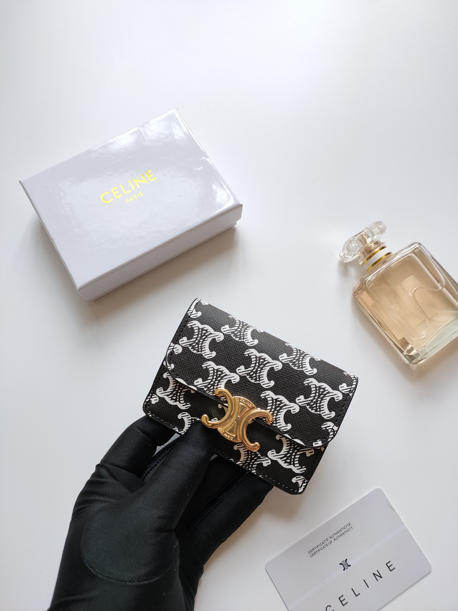 Celine Triomphe Card Holder 101582