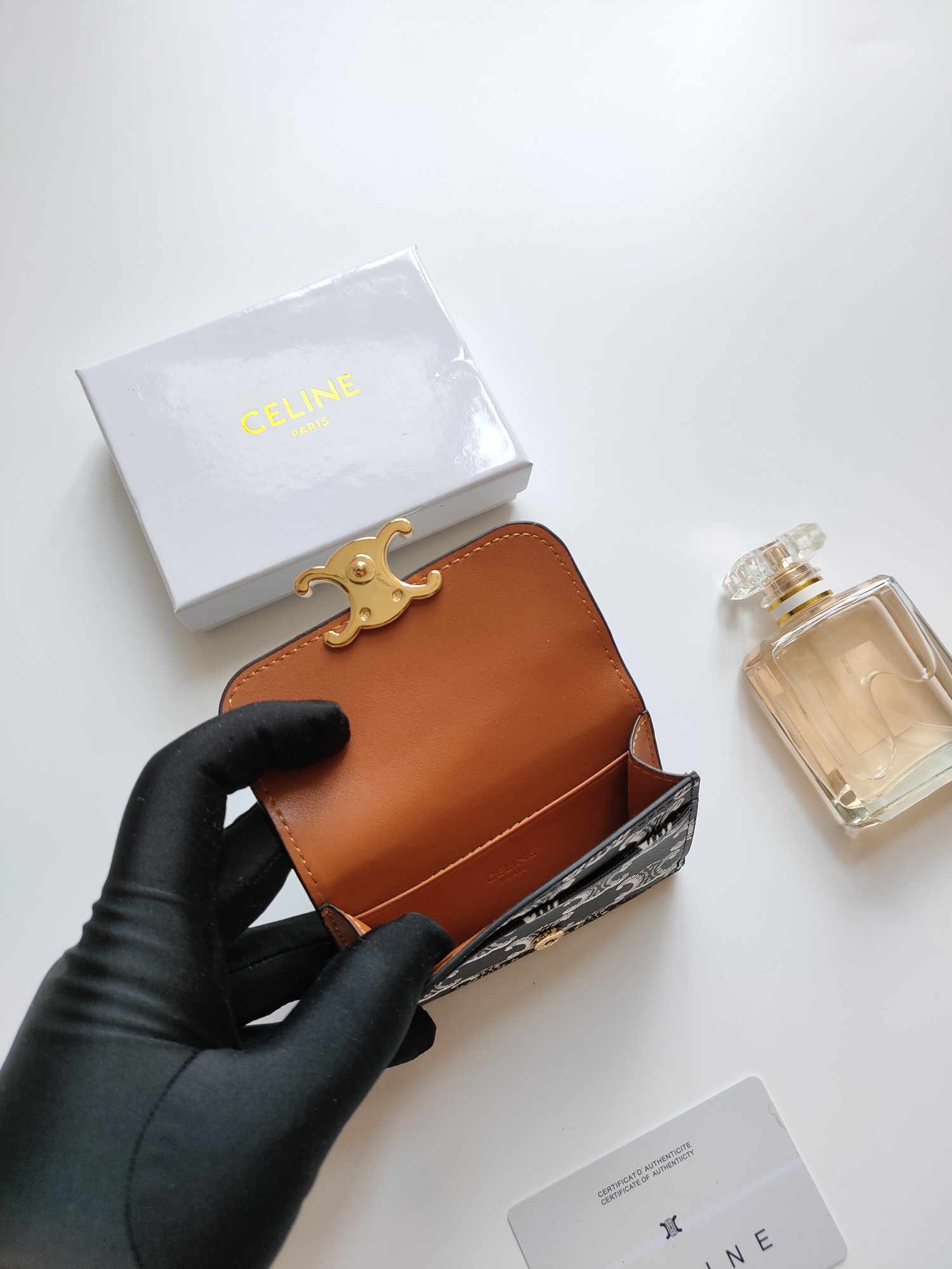 Celine Triomphe Card Holder 101582