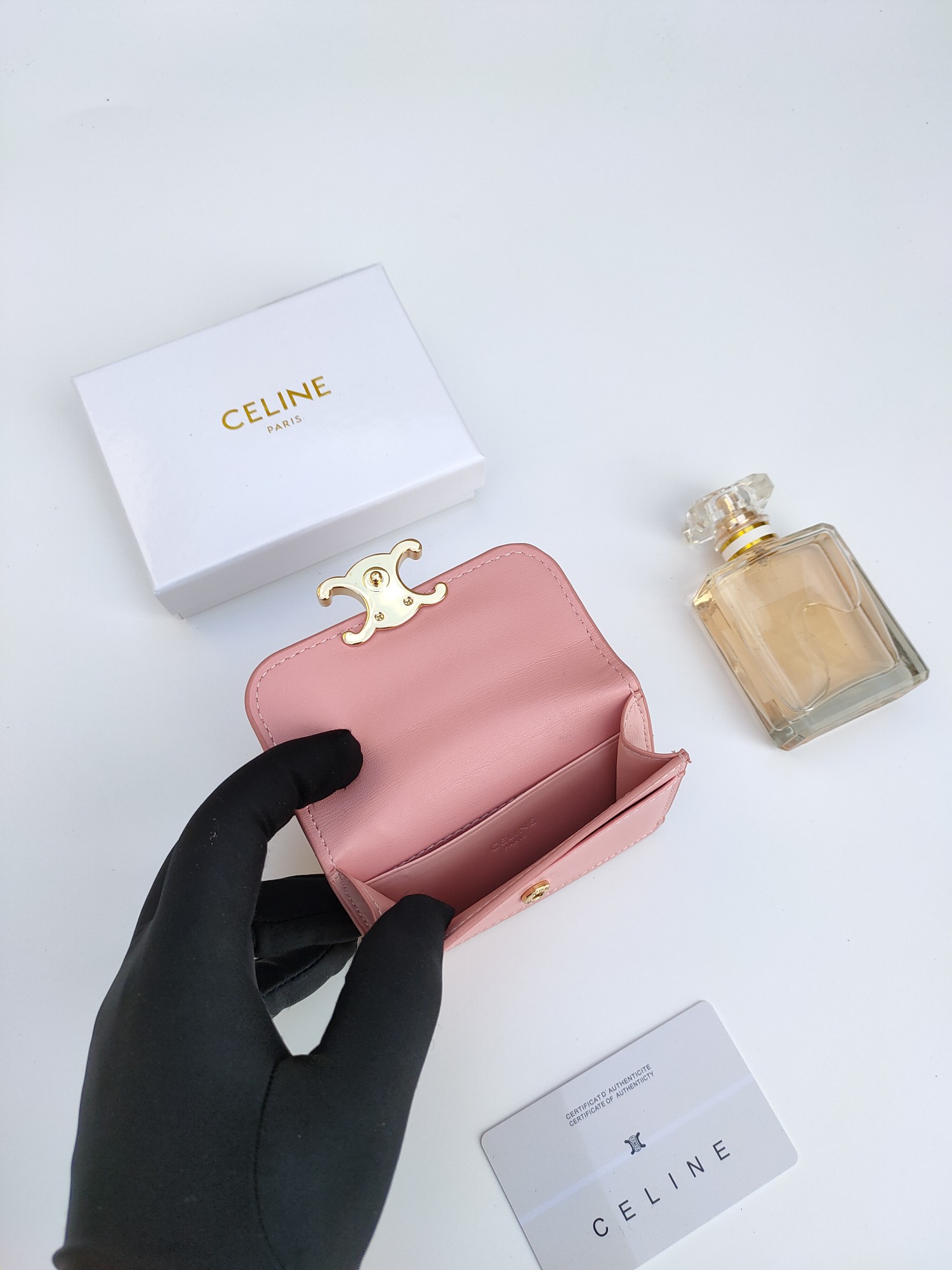 Celine Triomphe Card Holder 101583