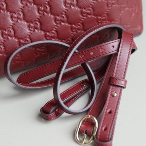 Gucci GG Emblem Bucket Bag 815103 in Black
