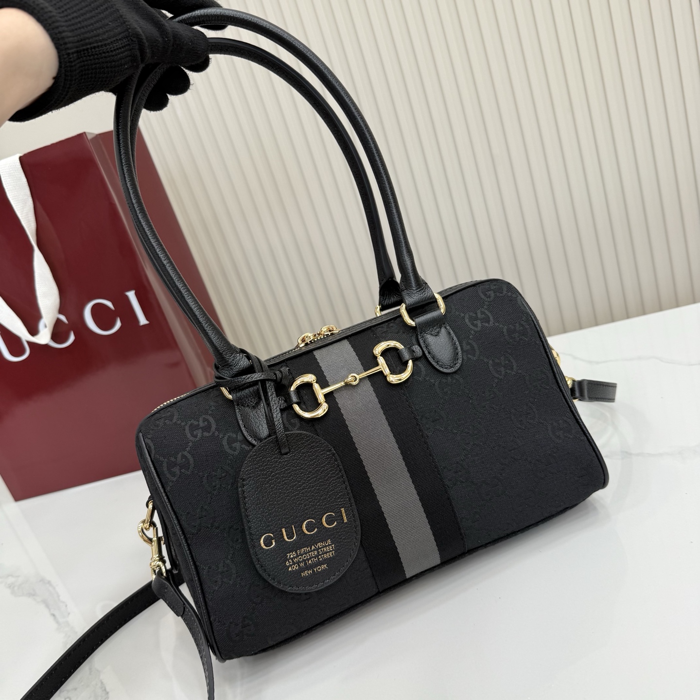 Gucci Borsetto Handbag 866732 in Black