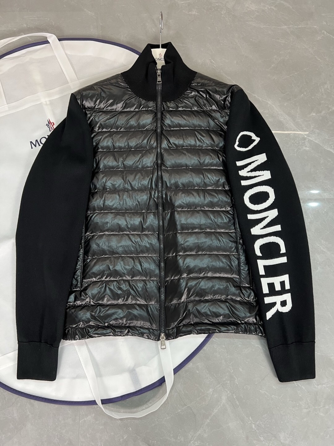 Moncler Down Jacket in Black