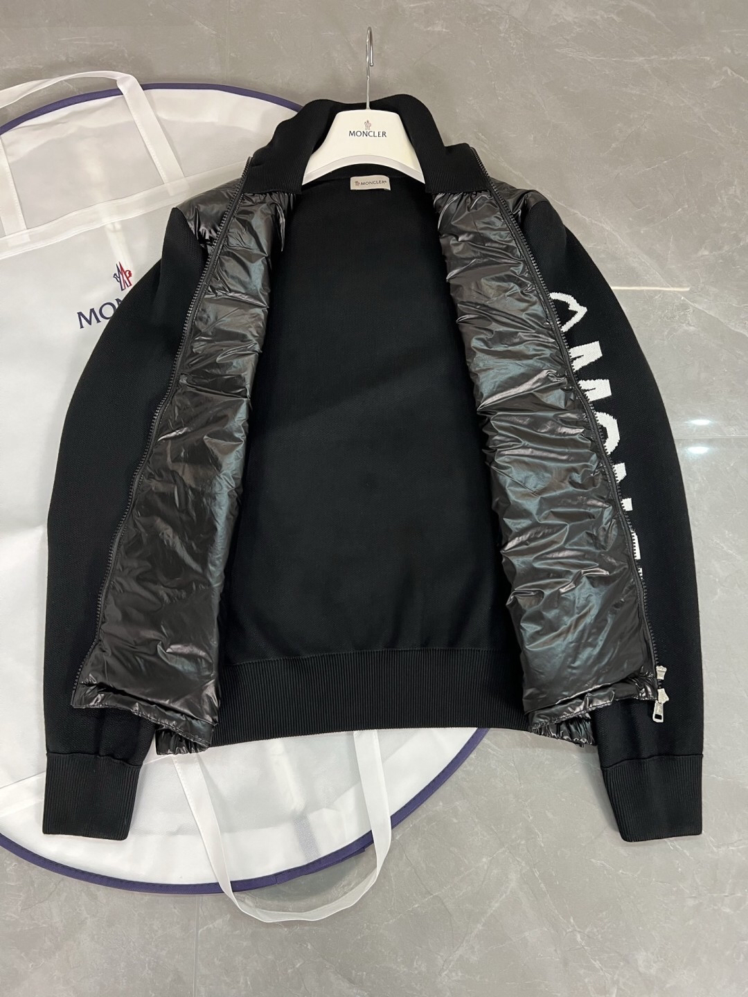 Moncler Down Jacket in Black