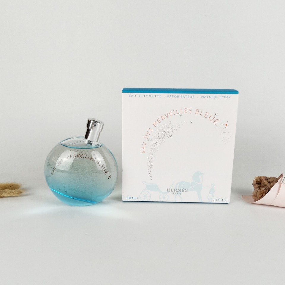 Hermes Perfume in Blue