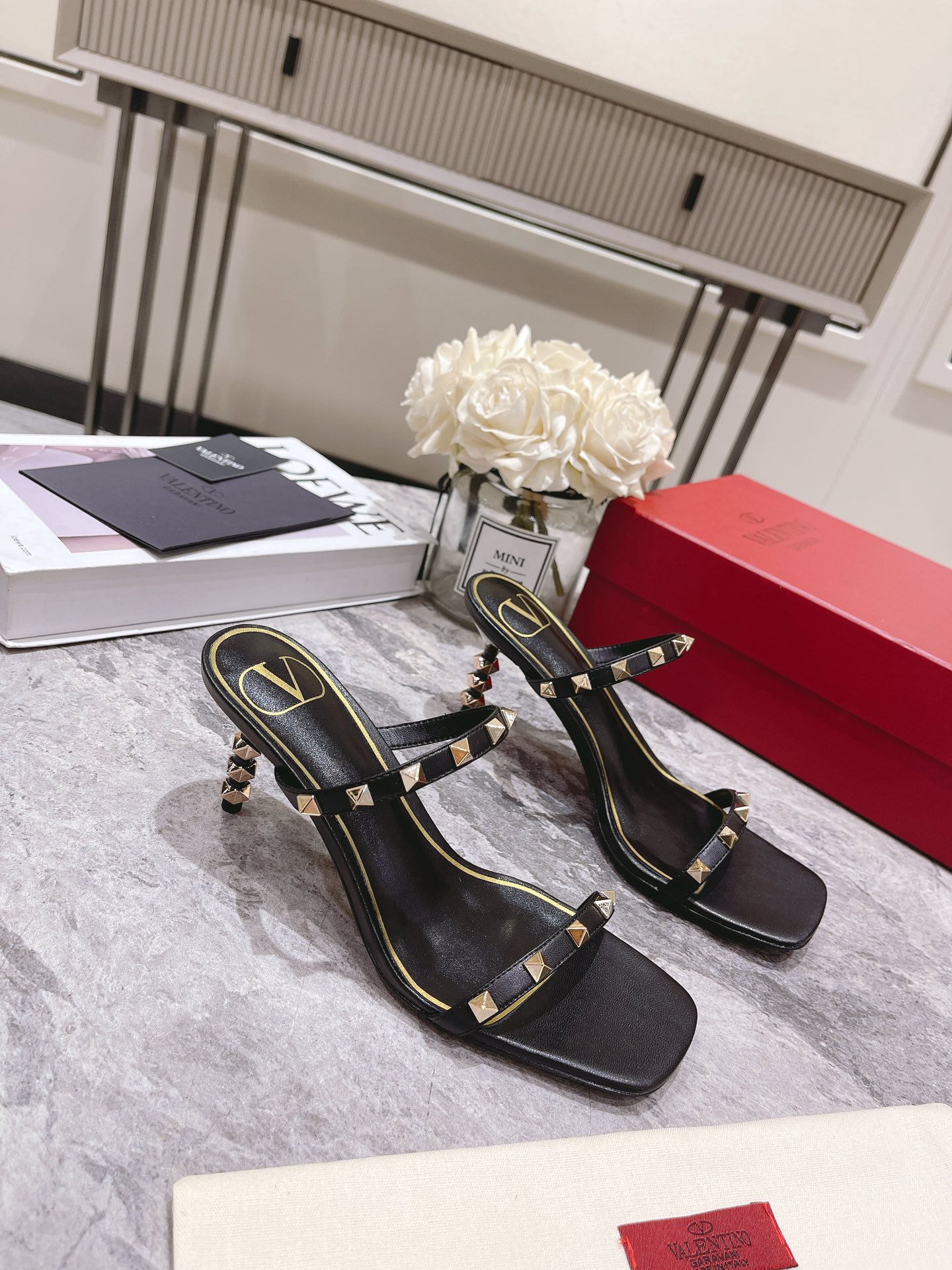 Valentino Sandals in Black