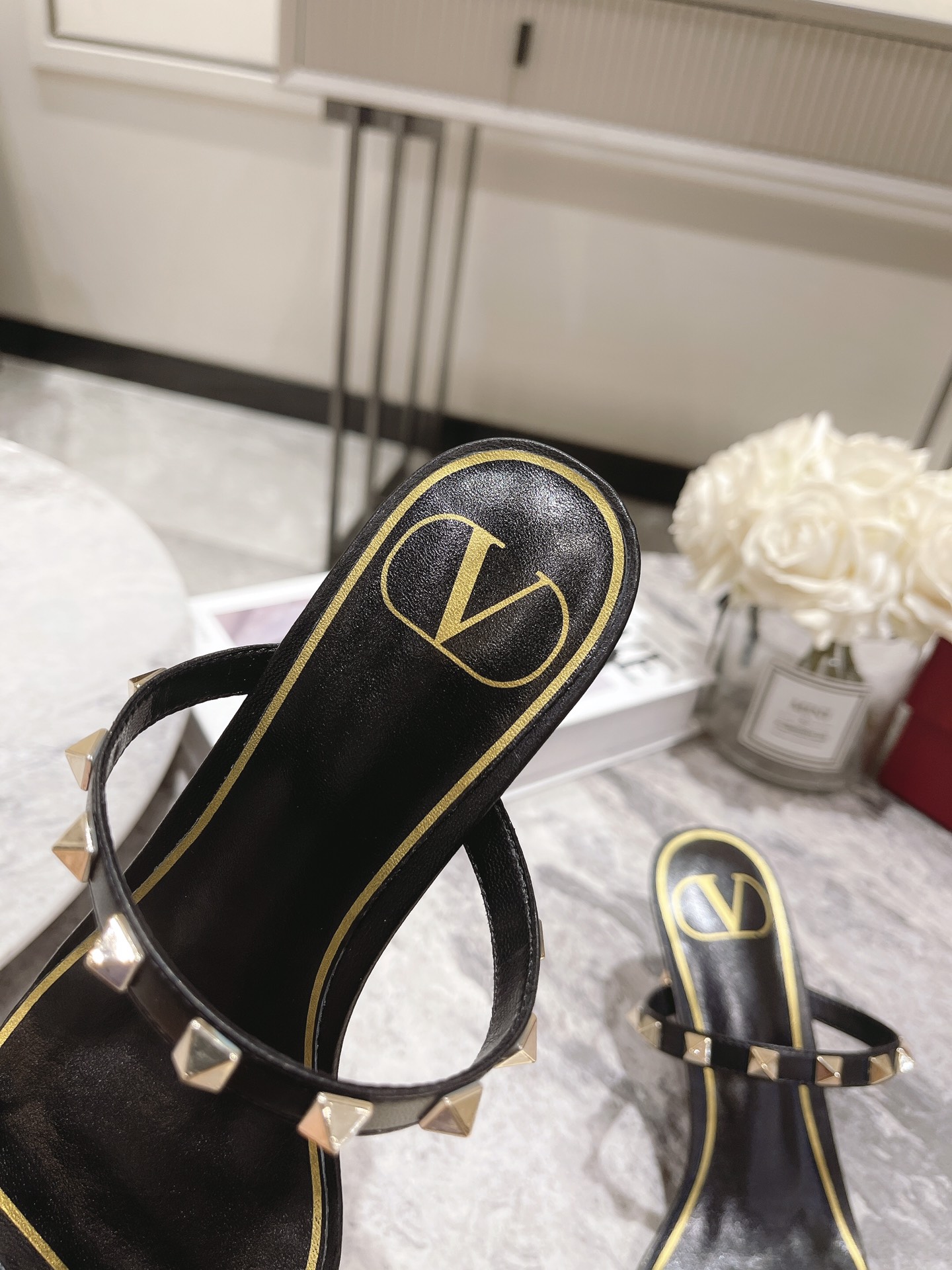 Valentino Sandals in Black