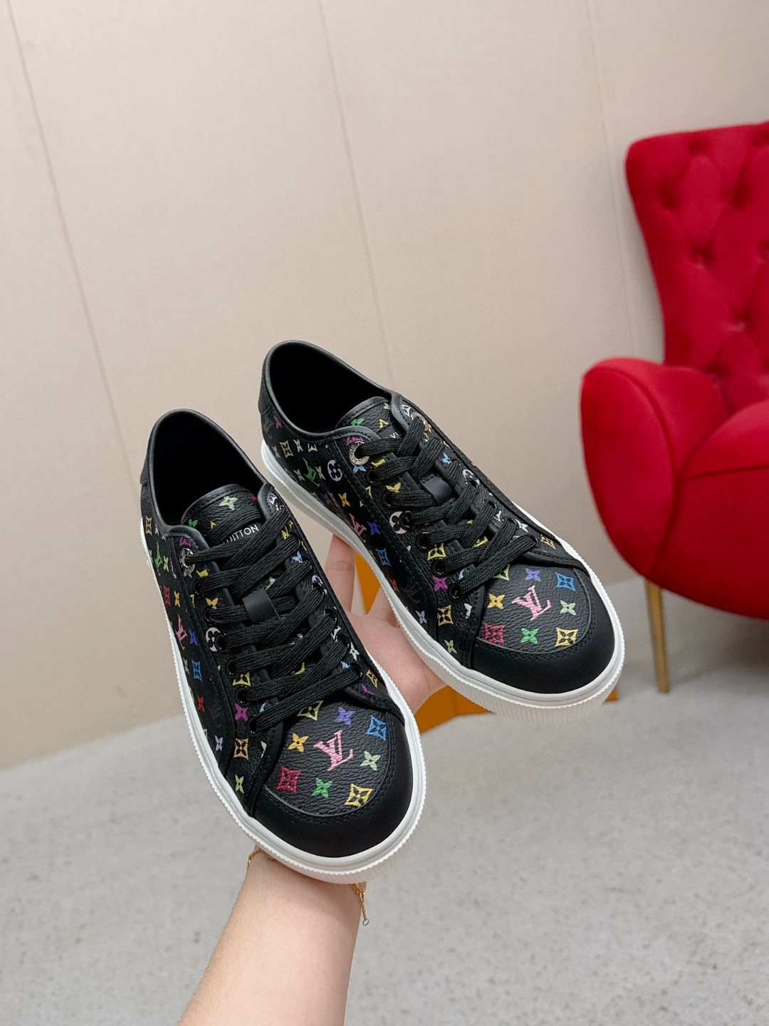 Louis Vuitton Shoes in Denim