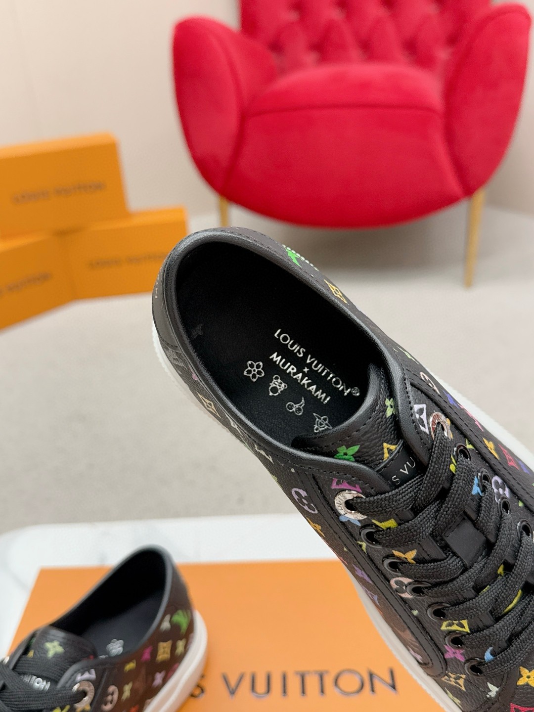 Louis Vuitton Shoes in Denim
