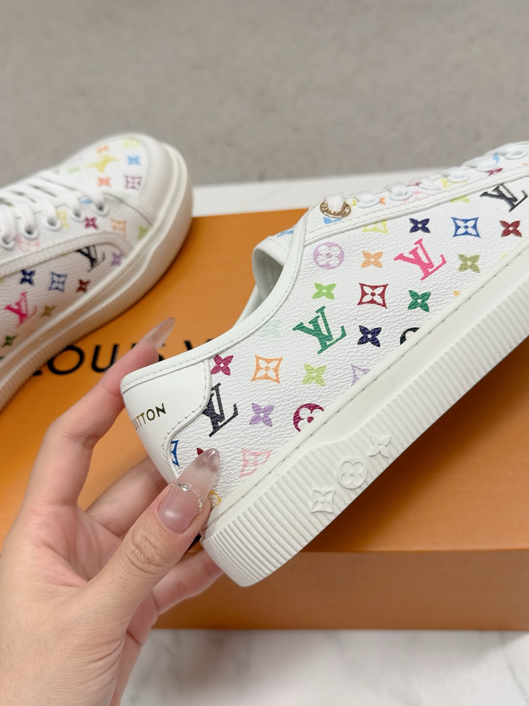 Louis Vuitton Shoes in Denim