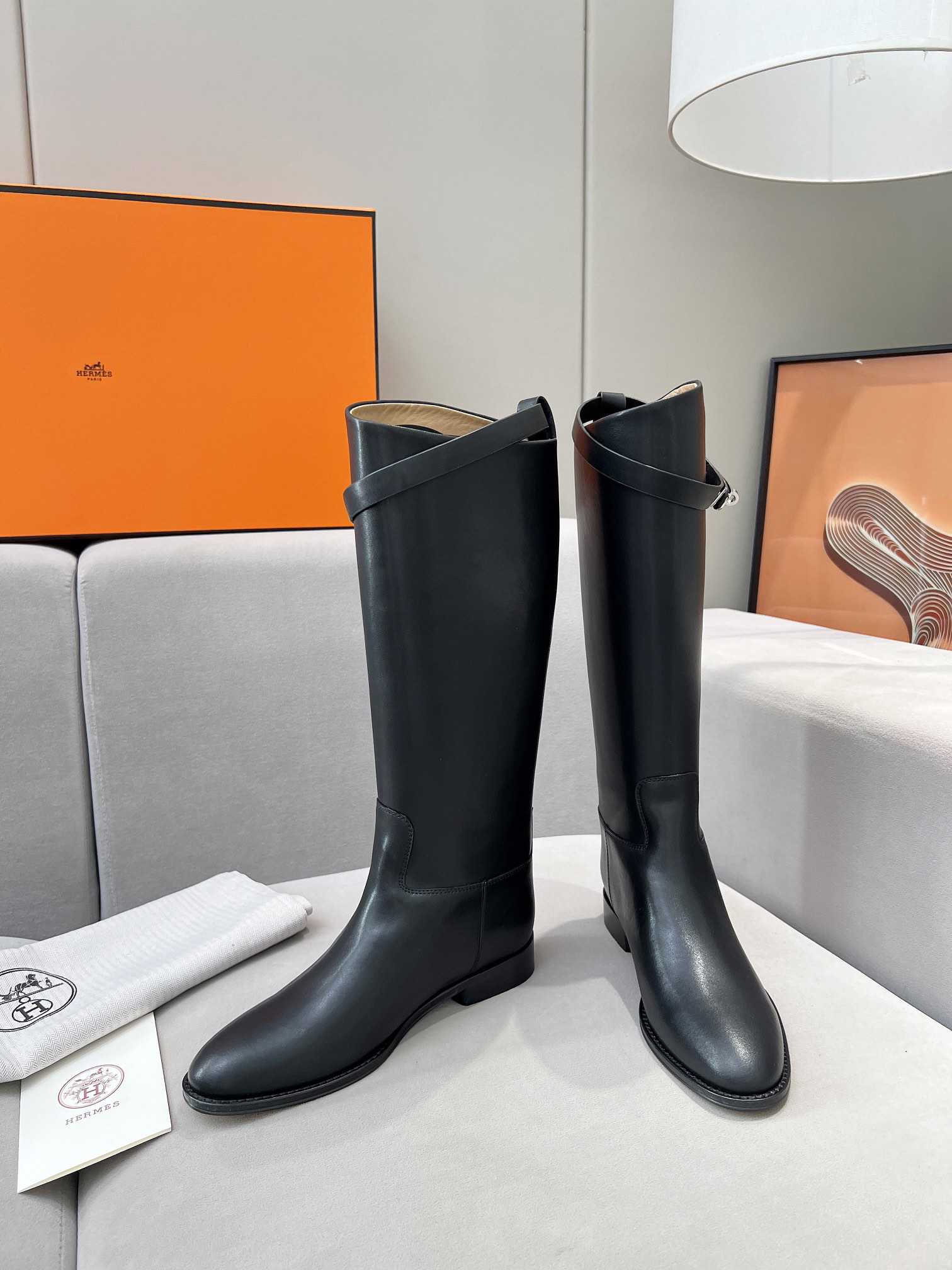 Hermes Shoes in Black