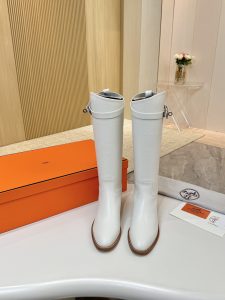 Hermes Shoes in White