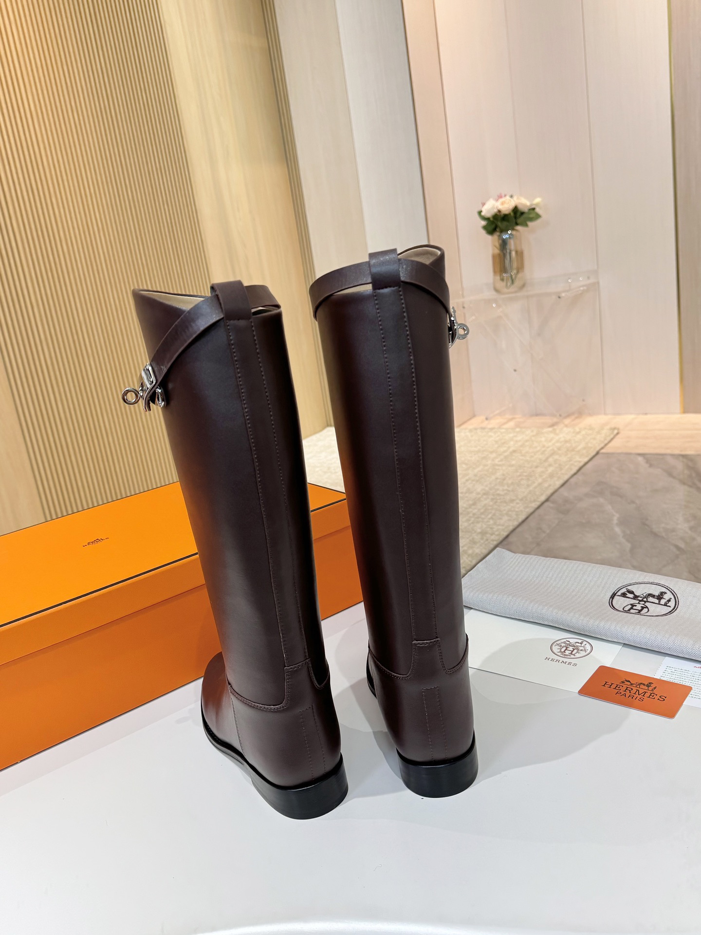 Hermes Shoes in Brown