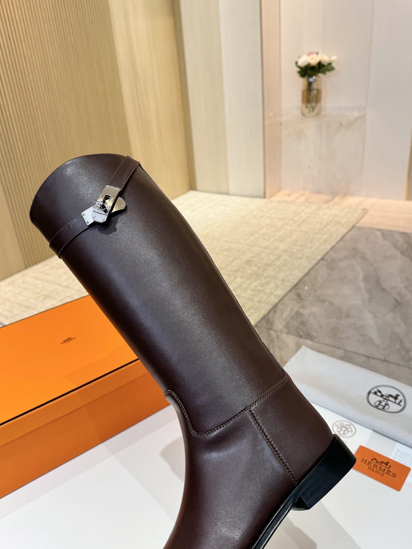 Hermes Shoes in Brown