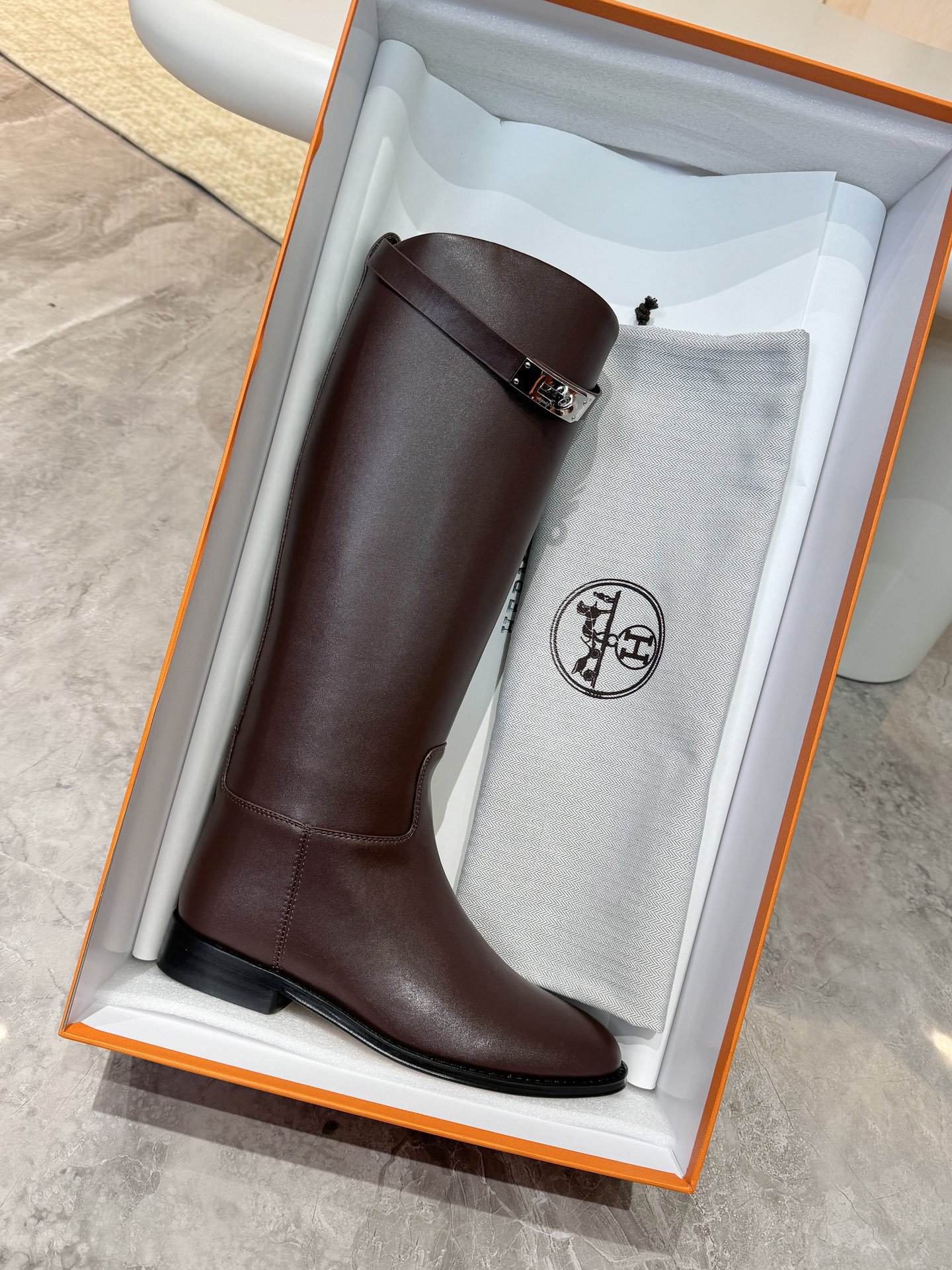 Hermes Shoes in Brown