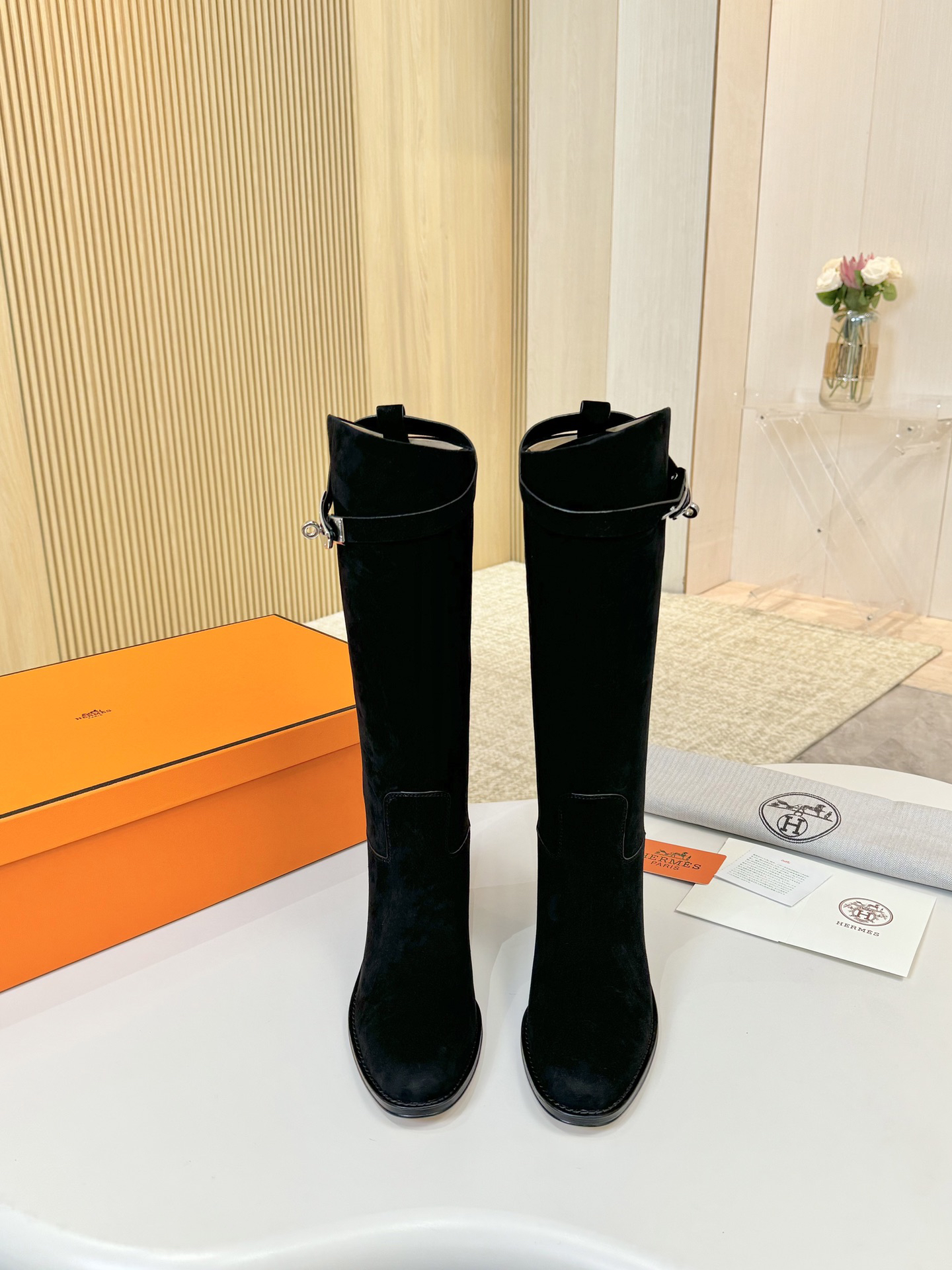 Hermes Shoes in Black