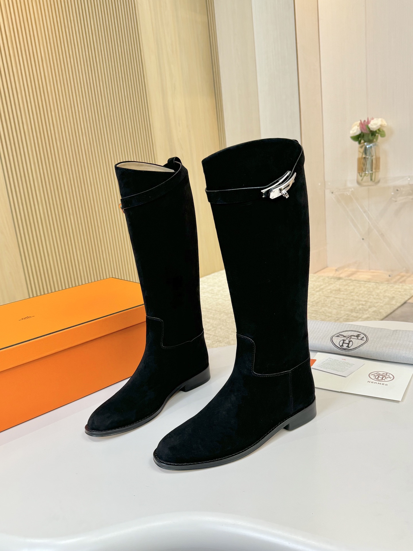 Hermes Shoes in Black