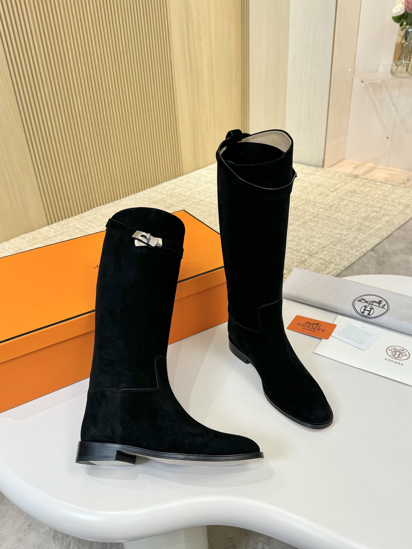 Hermes Shoes in Black