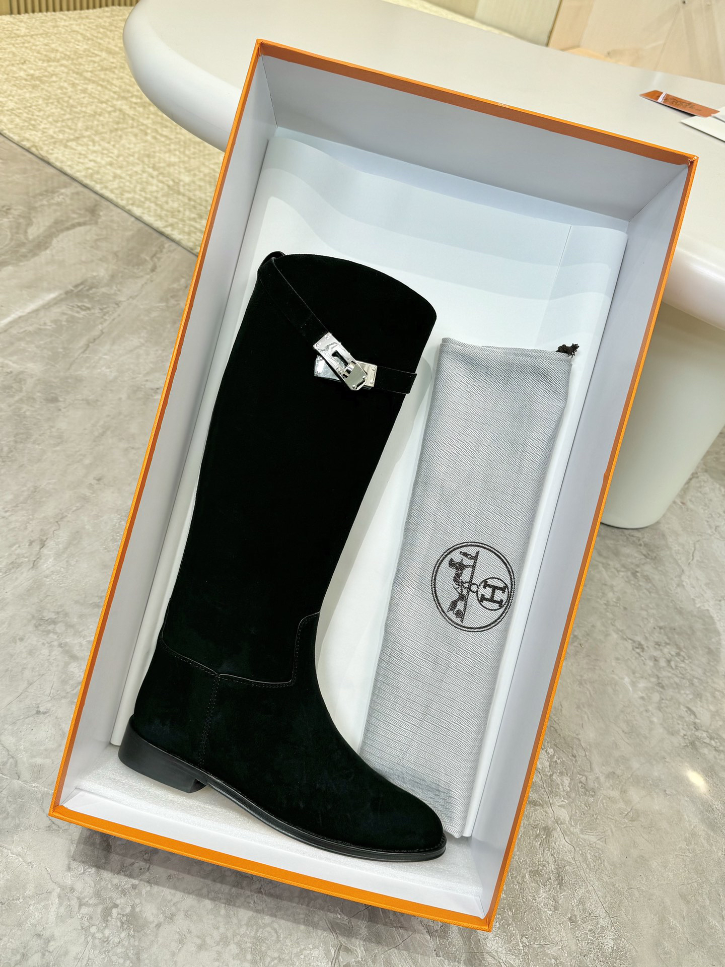 Hermes Shoes in Black
