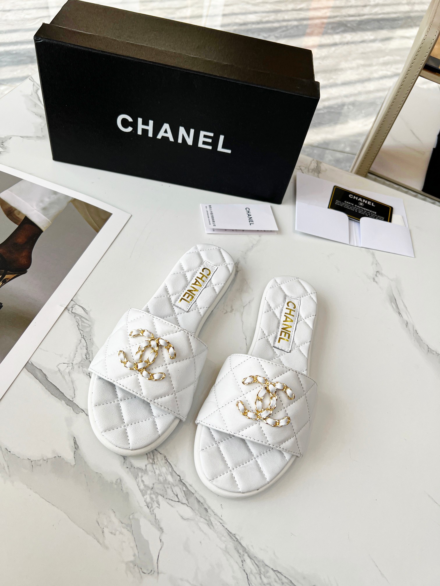 Sandals in Black