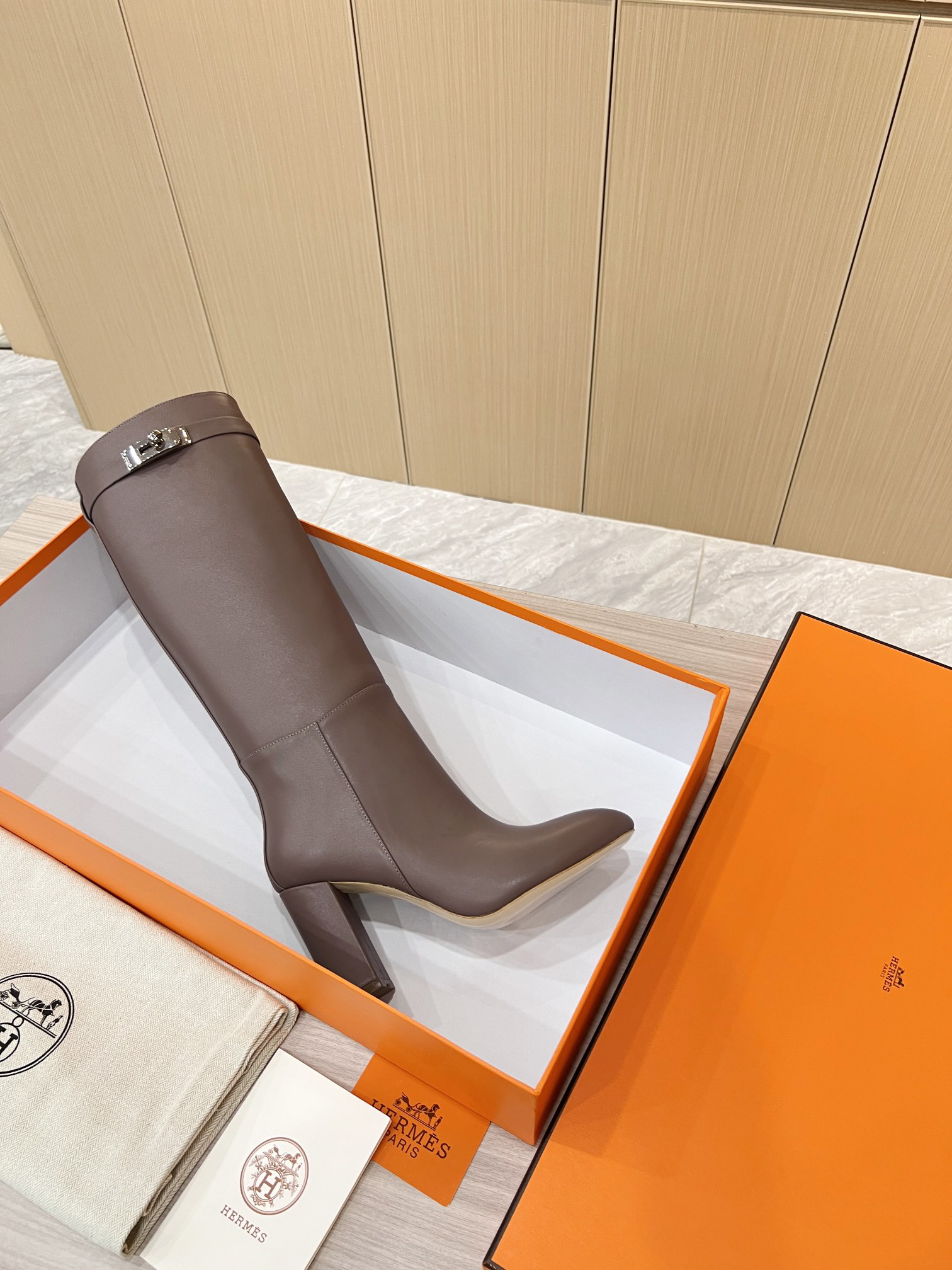 Hermes Shoes in Grey