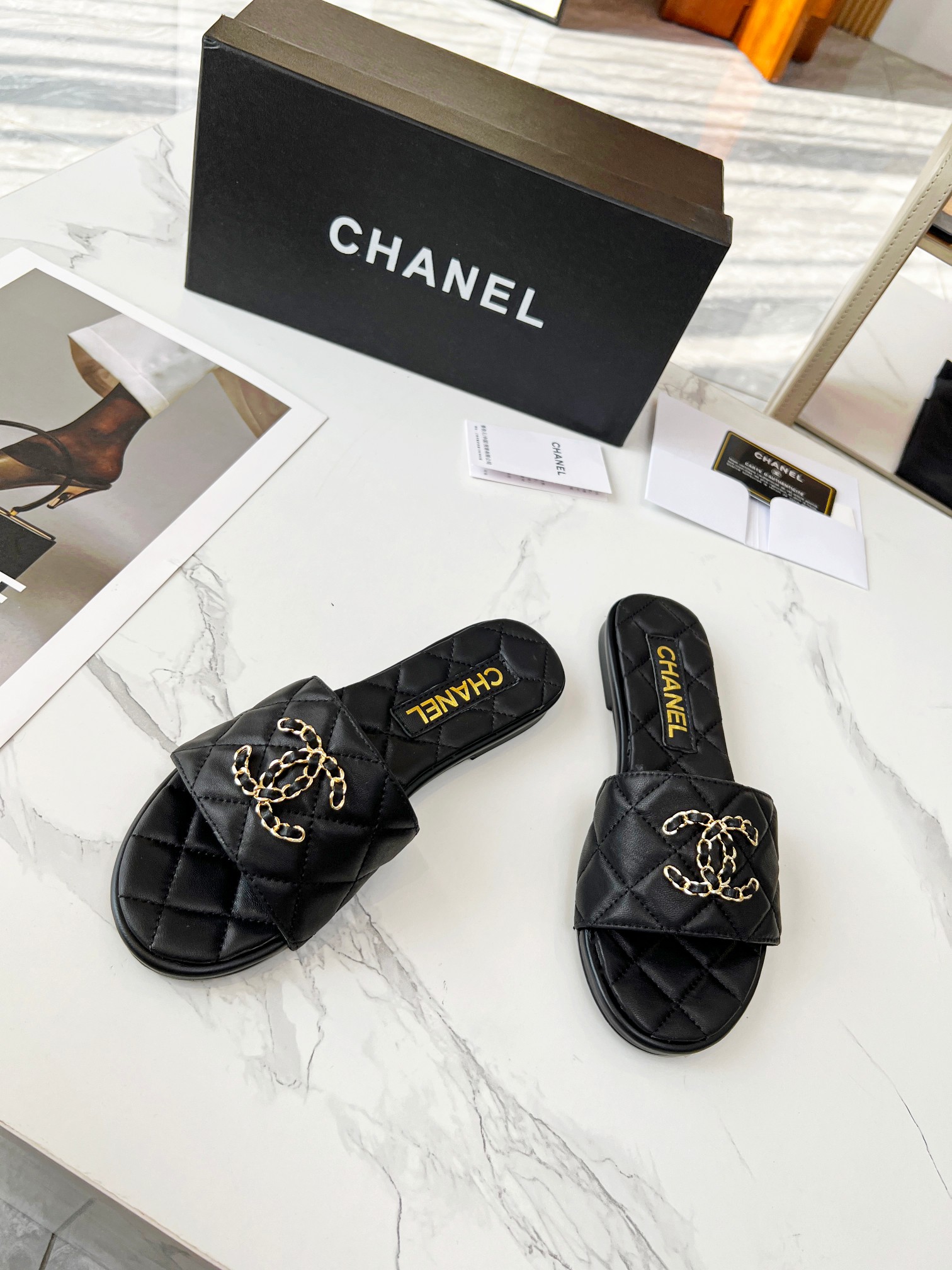 Sandals in Black