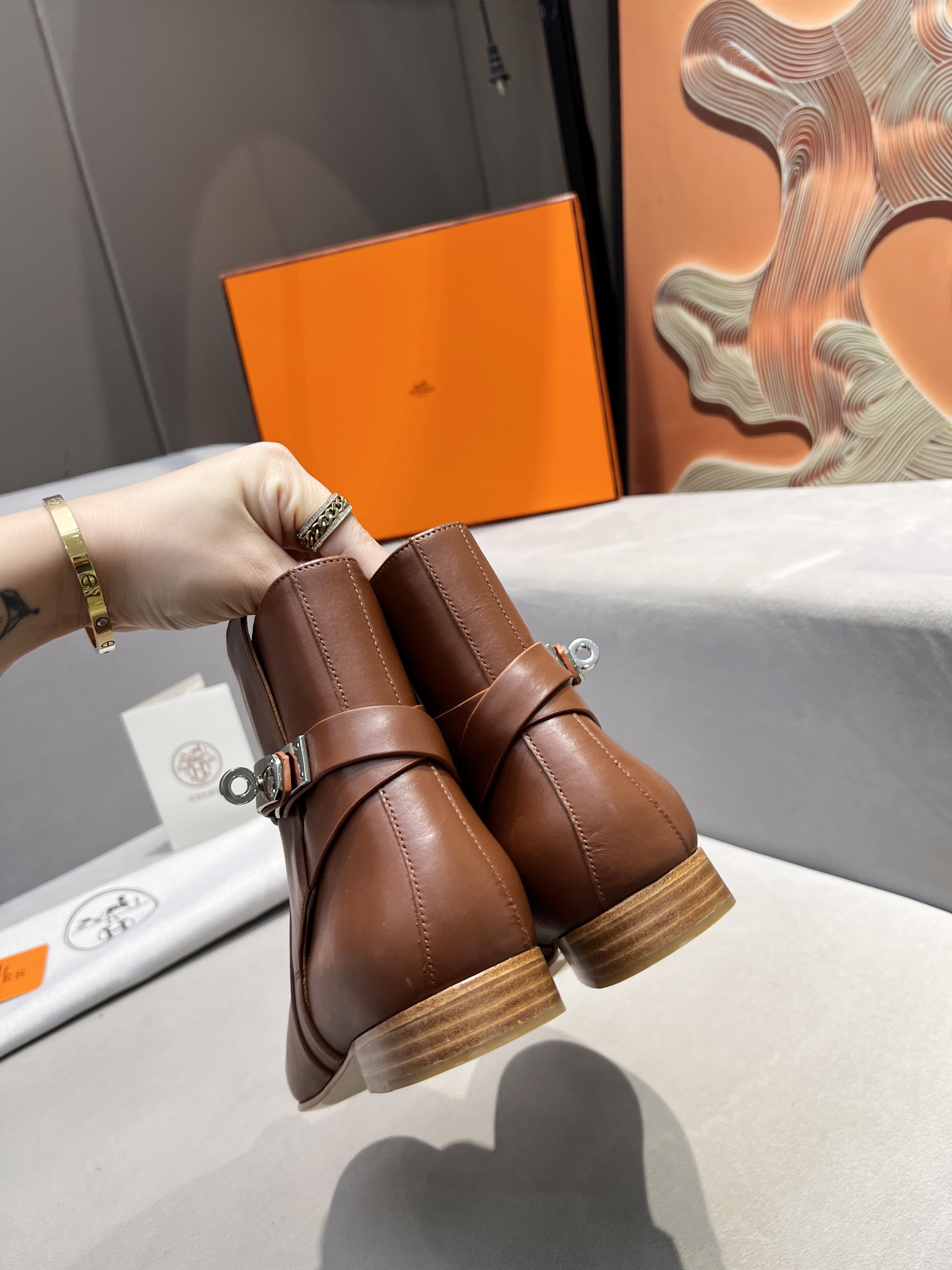 Hermes Shoes in Black