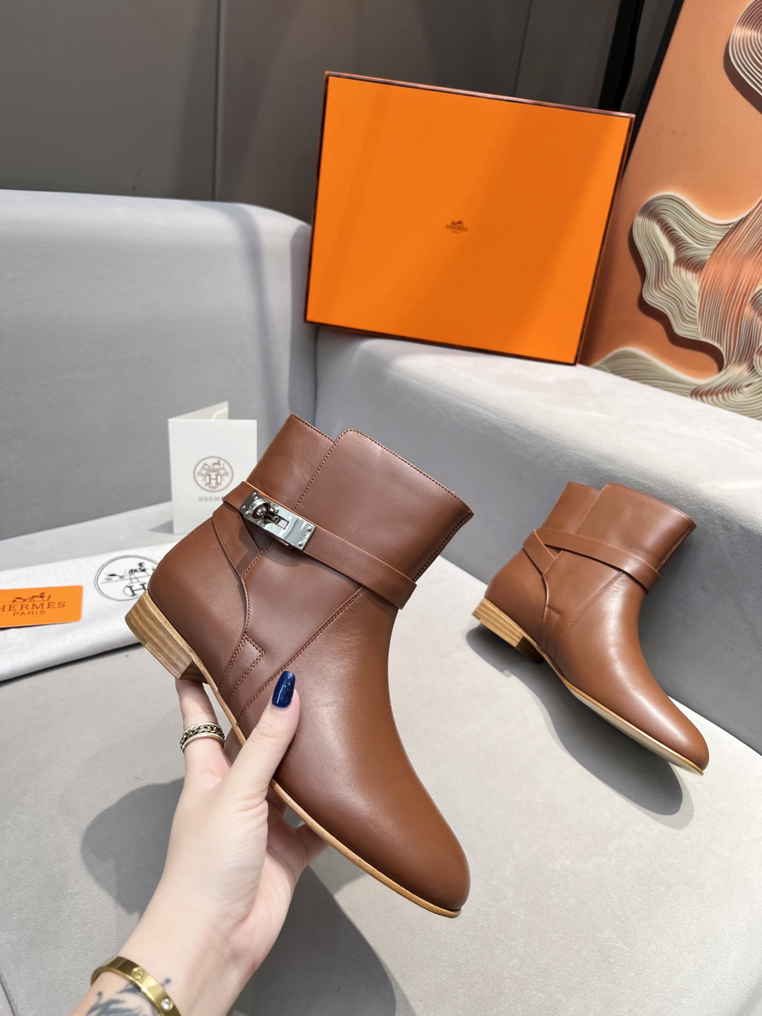 Hermes Shoes in Black