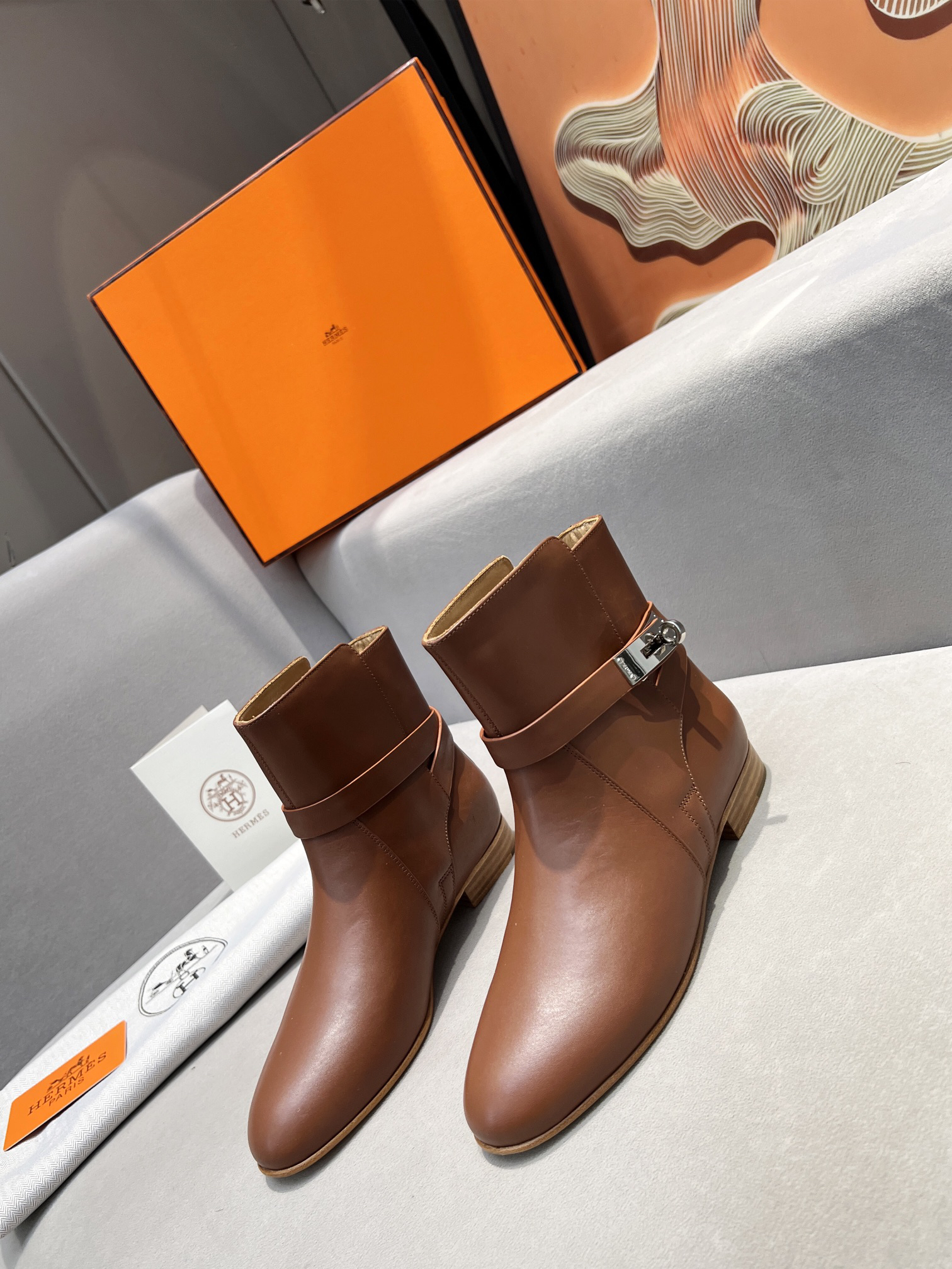 Hermes Shoes in Black