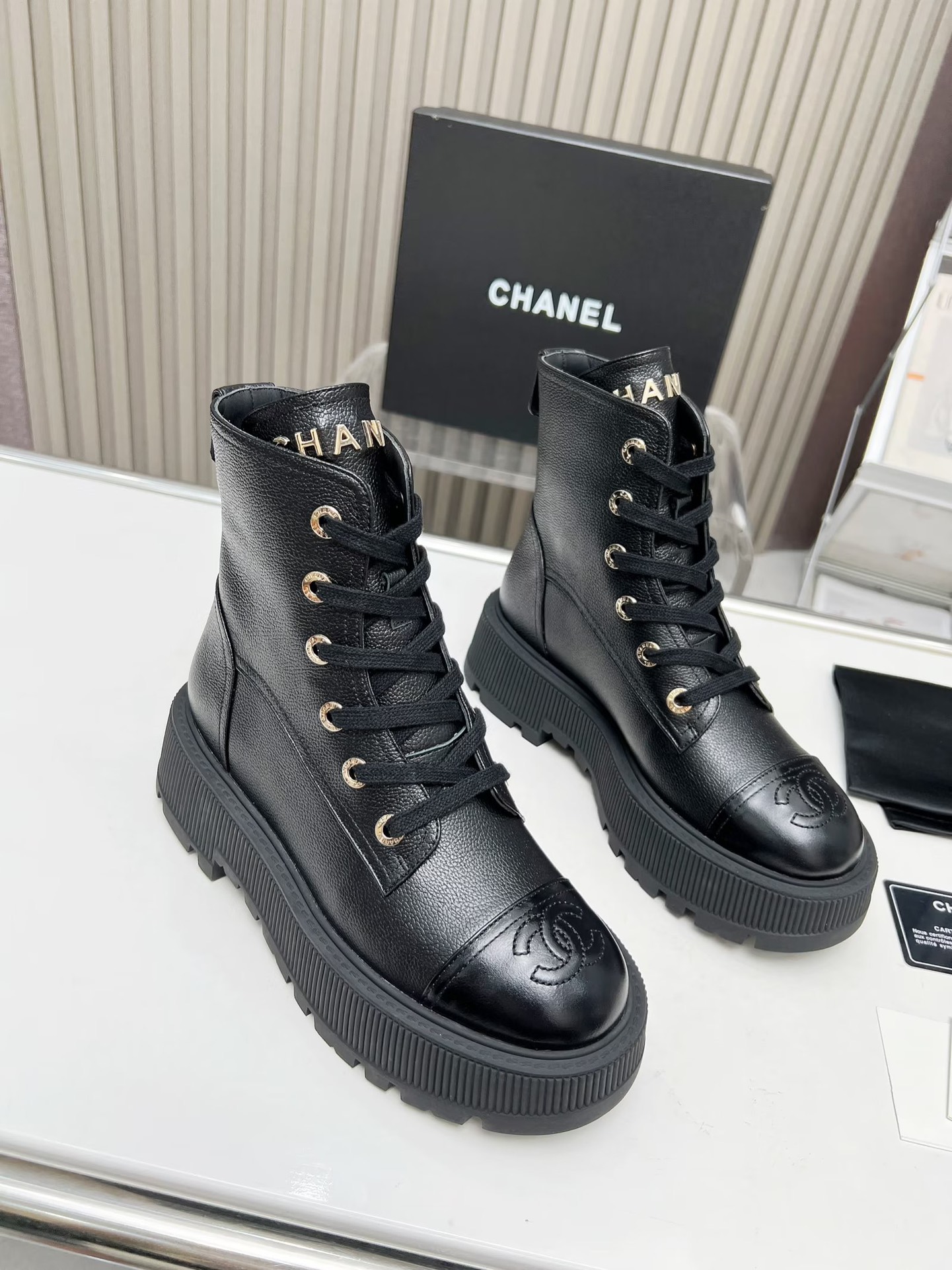 Chanel Boots in Black
